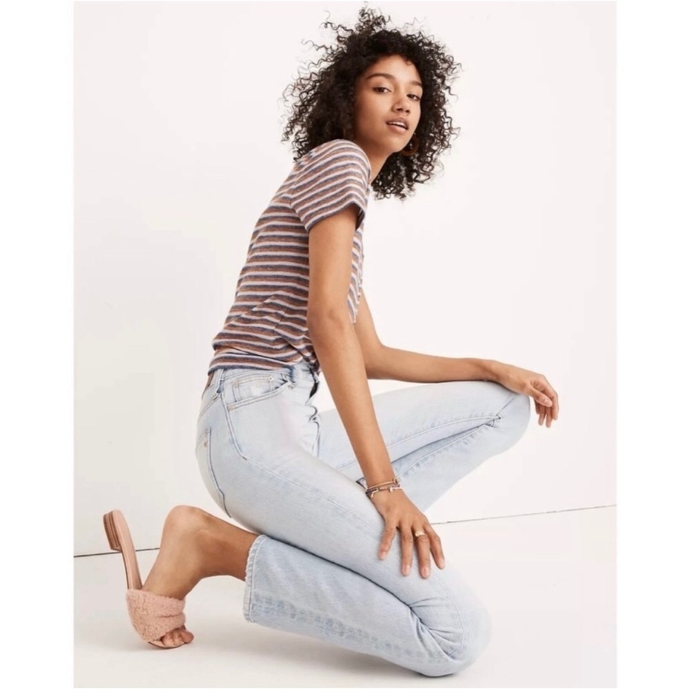 NWT Madewell straight leg jeans. perfect for spring!